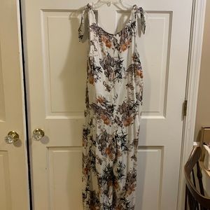NWOT Easel floral jumpsuit